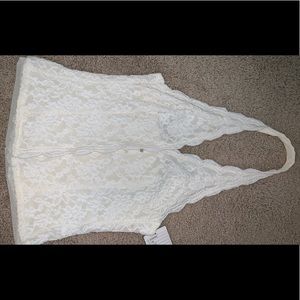 Urban outfitters lace halter top